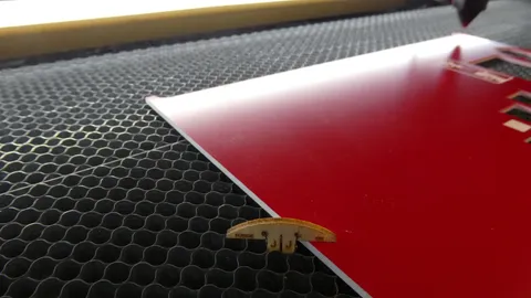 Laser cut wood registration pins